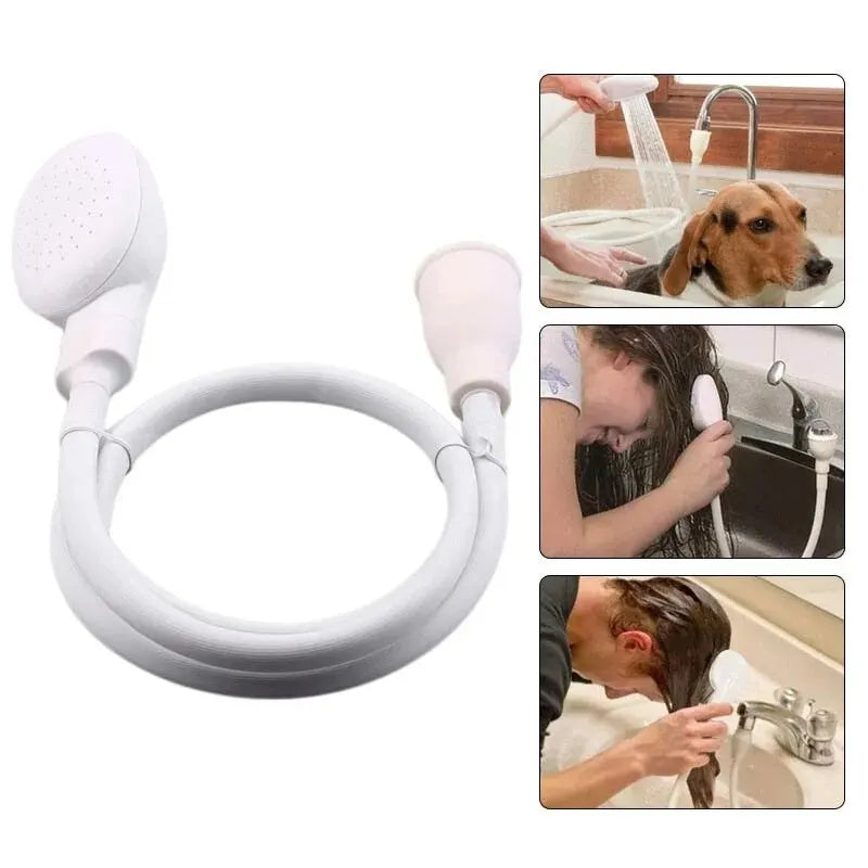 PetWashFlex™ – Douche Extensible 2-en-1 pour Animaux & Lavage Domestique
