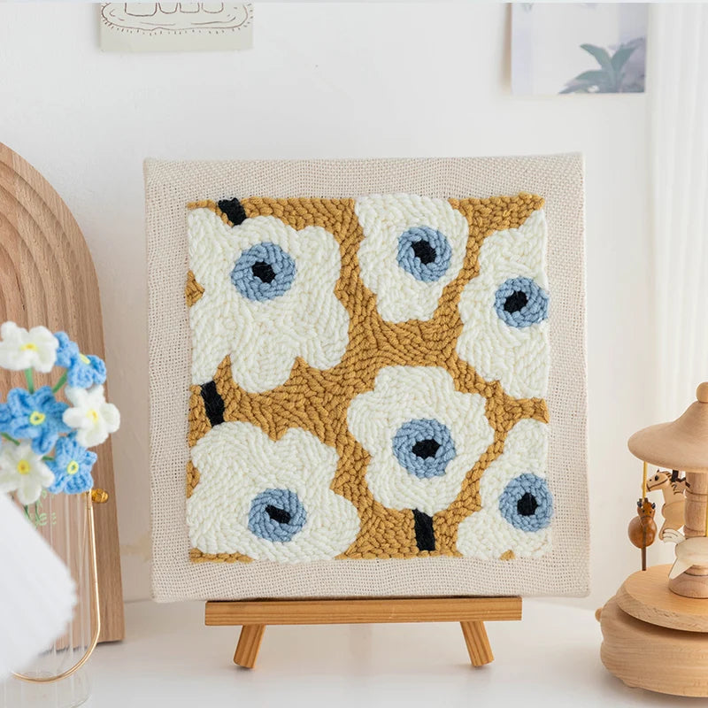 MagicWeave - Kit de Broderie Punch Needle Complet et Réglable (Débutants & Pros)