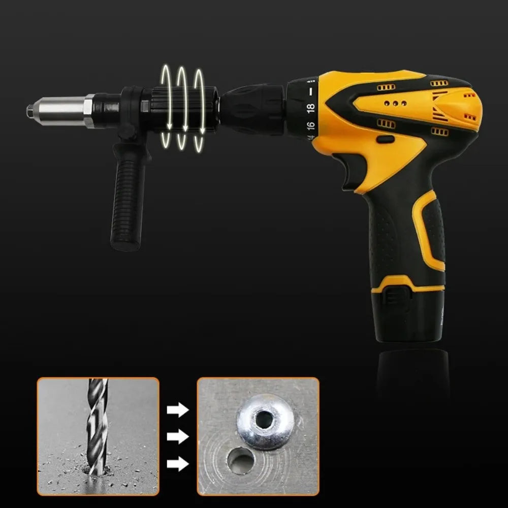 RivetAdapter - Kit Adaptateur pour Pistolet à Rivets Professionnel