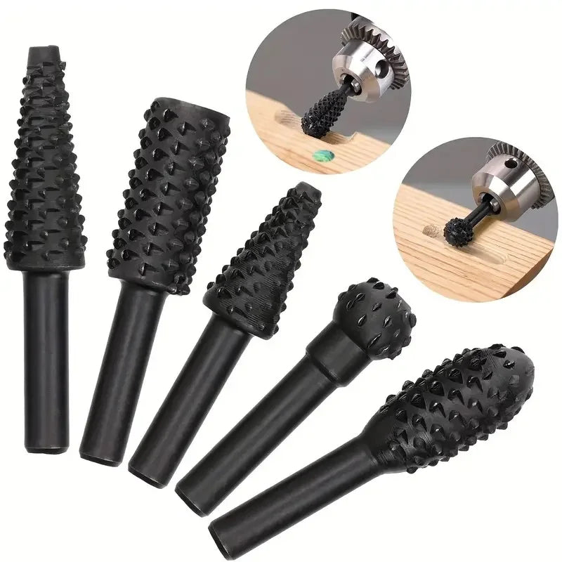 SCULPT'X™ – Kit de Fraisage Rotatif Haute Précision (5 pièces)