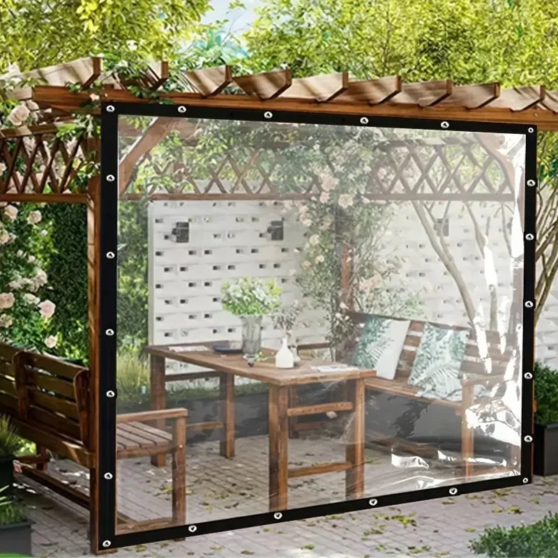 ClearGuard™ : La bâche transparente ultra-résistante toutes saisons