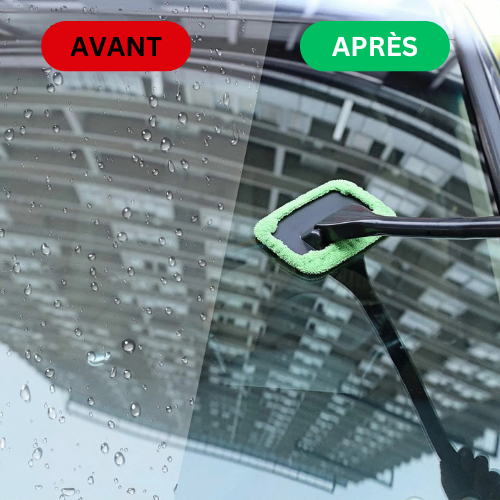 VitrePro° - Le nettoyant ultime pour vitres de voiture en microfibre