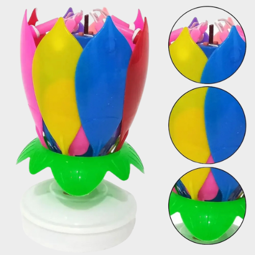 FlowerCandle – La Bougie Magique d’Anniversaire