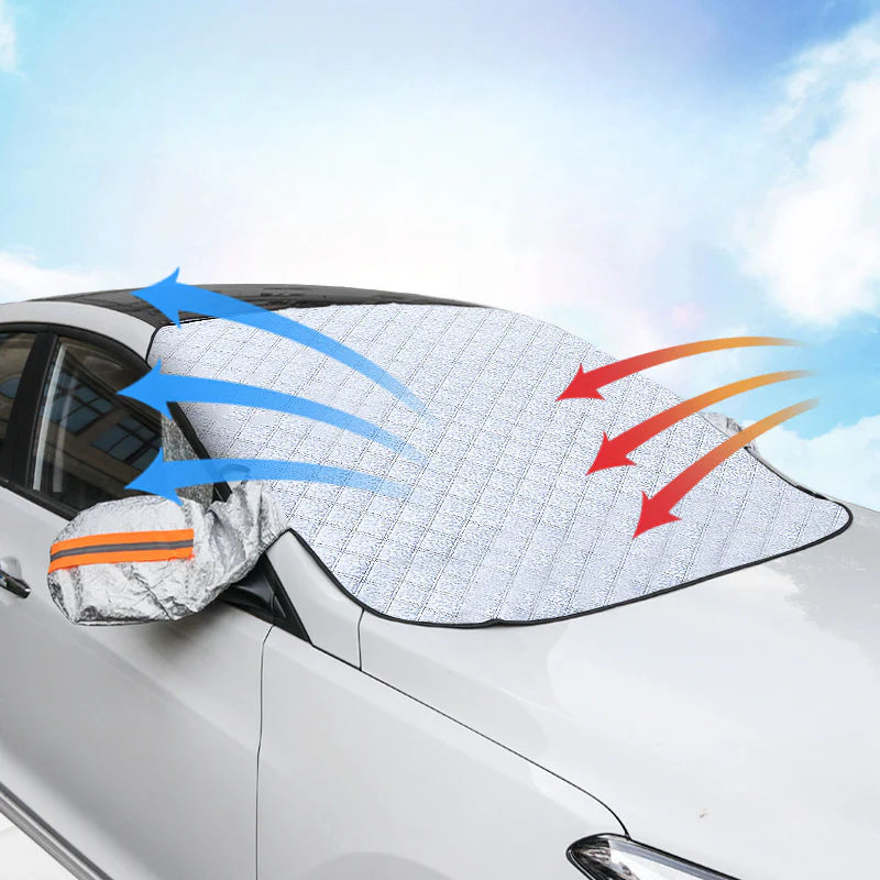 FrostShield Pro™ - La Protection Ultime pour Votre Pare-Brise