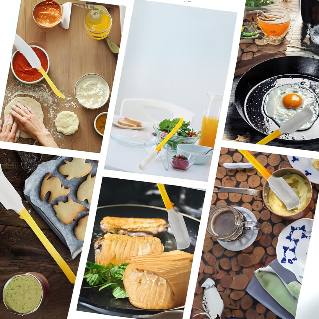 KitchenSpatula™ – Mini spatule multifonction en silicone (1+1 offerte)