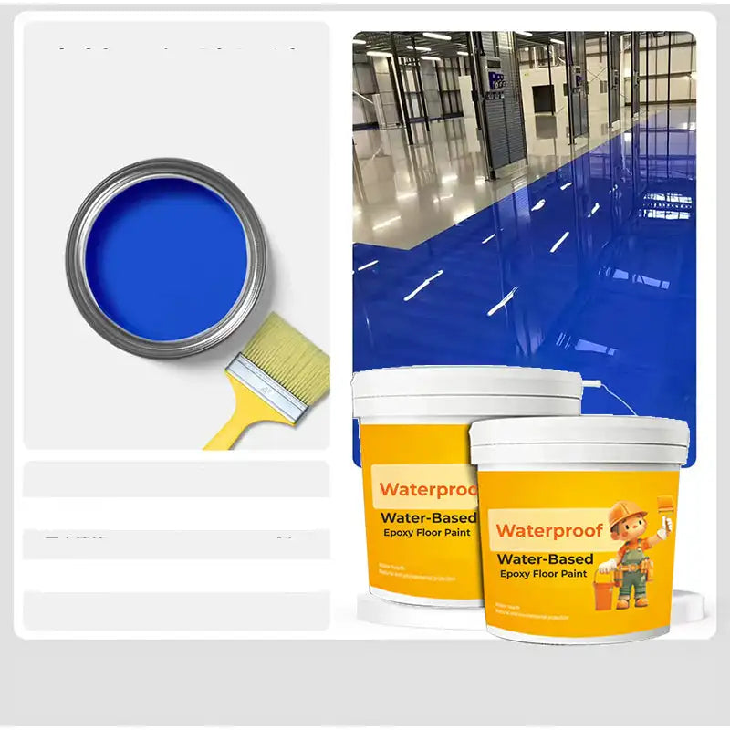HydroSol™ – Peinture de sol époxy antidérapante à base d'eau