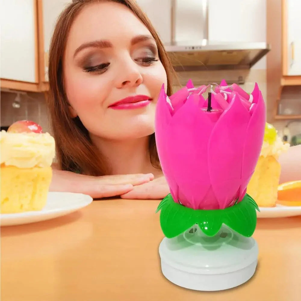 FlowerCandle – La Bougie Magique d’Anniversaire