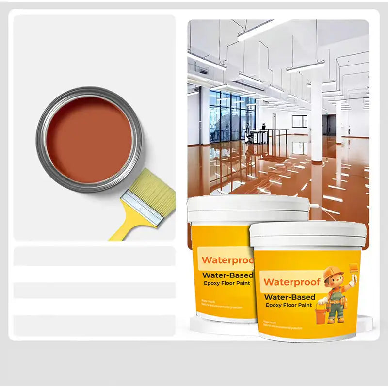 HydroSol™ – Peinture de sol époxy antidérapante à base d'eau