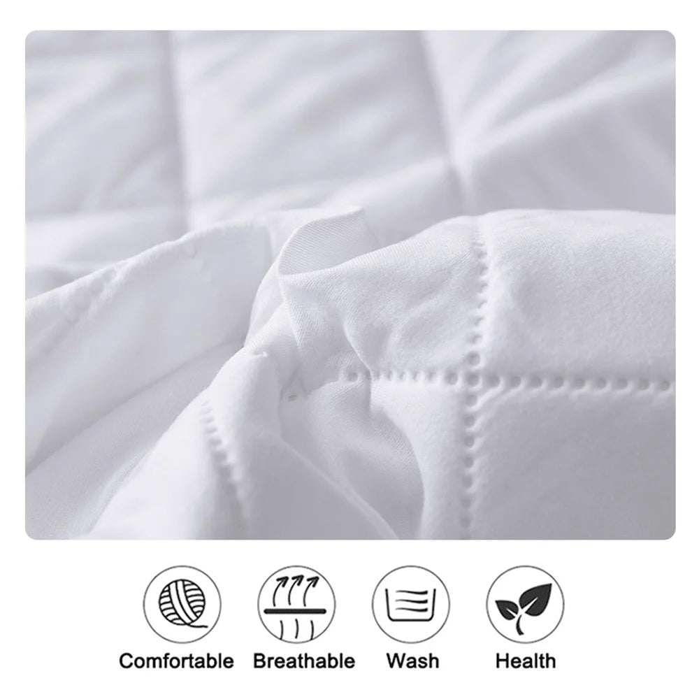SleepGuard Luxe - Housse de Matelas Ultra-Confort & 100% Imperméable