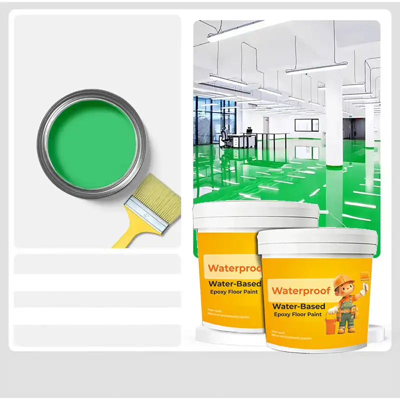 HydroSol™ – Peinture de sol époxy antidérapante à base d'eau