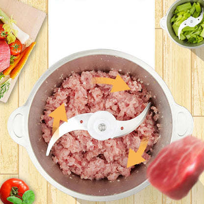 SteelChop Pro™ – Le Hachoir Électrique Haute Performance pour une Cuisine Sans Effort