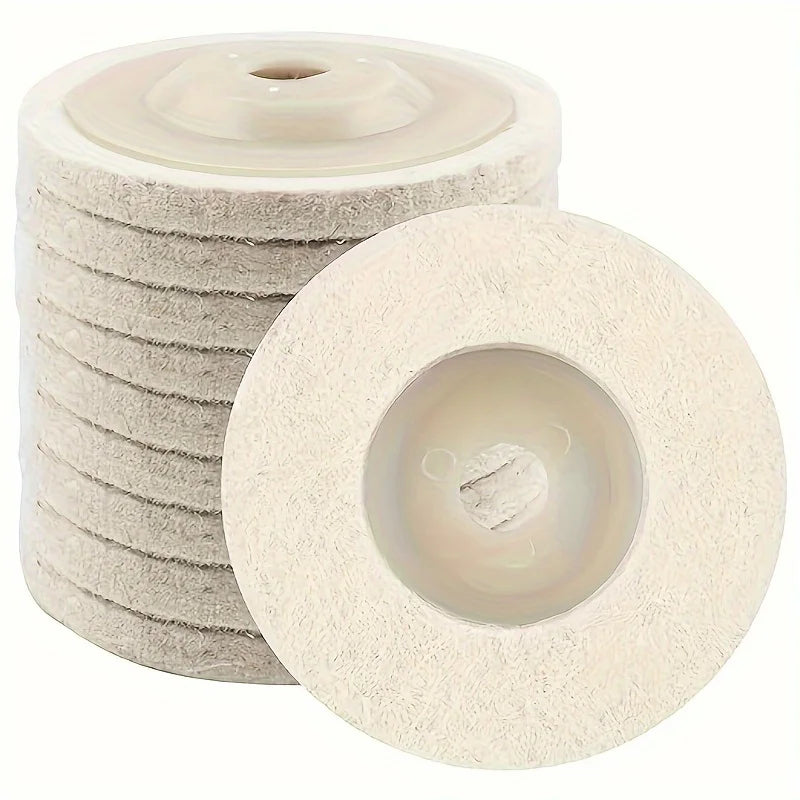 PoliFlex Pro – Disque de Polissage Universel en Laine Ultra-Résistant