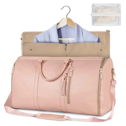 Luxe Travel Master - Sac de Voyage Pliable & Convertible 2-en-1