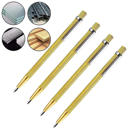 GraviTool™ - Stylo de Gravure de Précision en Carbure & Poinçon Central Pro