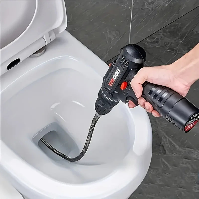PowerSpiral™ – Déboucheur Turbo à Perceuse pour Tuyaux & Canalisations
