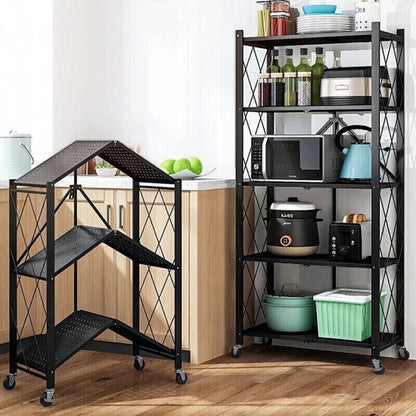 FlexiRack™ – L'Étagère Pliable qui S'adapte à Votre Vie
