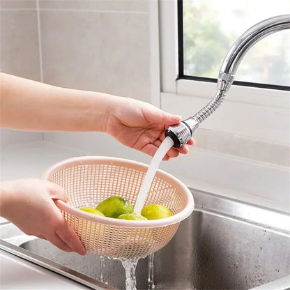 AquaFlex™ – Extension Pivotante 360° pour Robinet avec Double Mode de Jet