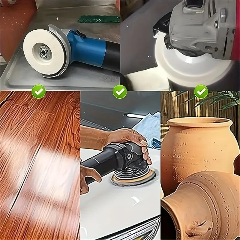 PoliFlex Pro – Disque de Polissage Universel en Laine Ultra-Résistant