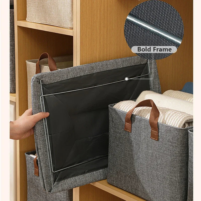 BoxyTidy™ - Boîte de Rangement Pliable Ultra Résistante