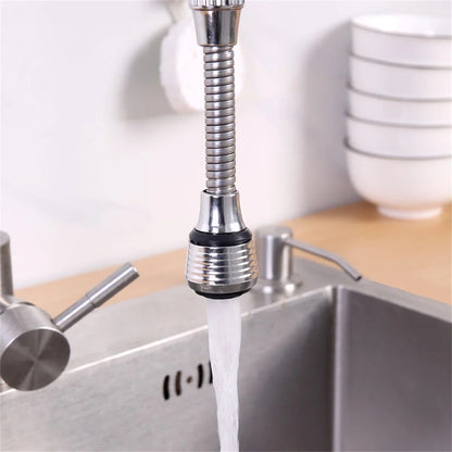 AquaFlex™ – Extension Pivotante 360° pour Robinet avec Double Mode de Jet