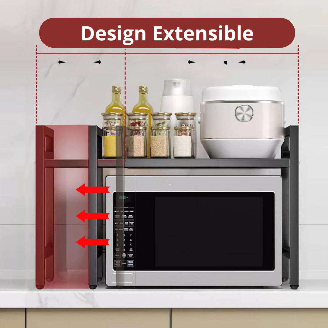 MaxiRack - Étagère Extensible pour Micro-ondes