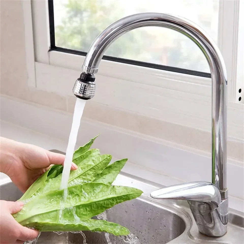 AquaFlex™ – Extension Pivotante 360° pour Robinet avec Double Mode de Jet