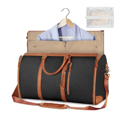 Luxe Travel Master - Sac de Voyage Pliable & Convertible 2-en-1