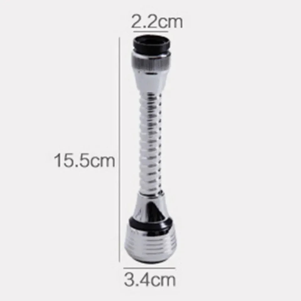 AquaFlex™ – Extension Pivotante 360° pour Robinet avec Double Mode de Jet