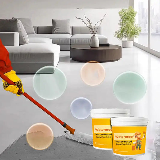 HydroSol™ – Peinture de sol époxy antidérapante à base d'eau