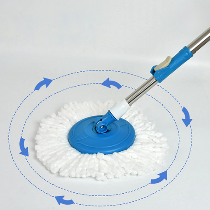 SpinClean™ – Tête de Vadrouille 360° Ultra-Absorbante en Microfibre