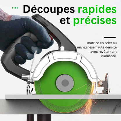 DiamondCutX™ – Lame Diamant Ultra-Précise pour Découpe de Verre et Céramique