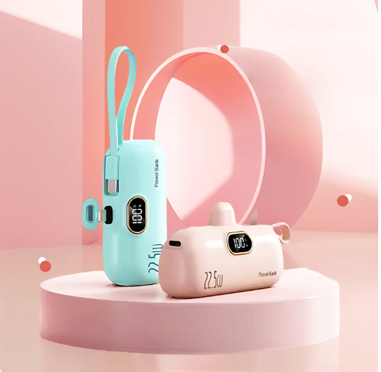 MiniCharge Duo™ - Chargeur Portable Ultra-Compact à Double Por