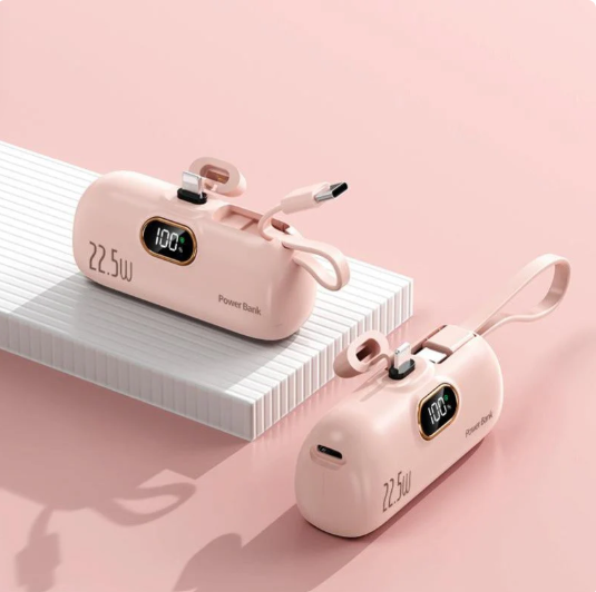 MiniCharge Duo™ - Chargeur Portable Ultra-Compact à Double Por