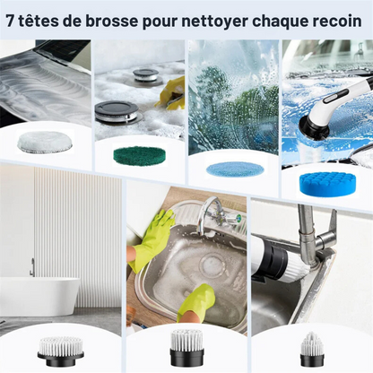 Scrubber™ - Brosse de Nettoyage Multi-Surfaces