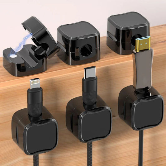 CordMagix™ – Organisateur magnétique intelligent pour câbles