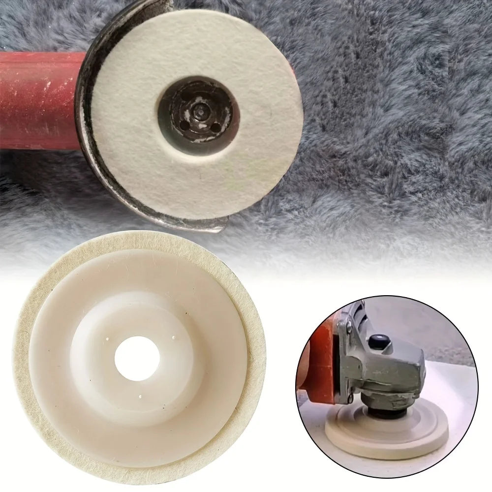 PoliFlex Pro – Disque de Polissage Universel en Laine Ultra-Résistant