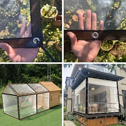 ClearGuard™ : La bâche transparente ultra-résistante toutes saisons