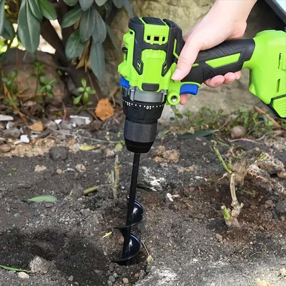 PlantPro™ – Foret Spiralé pour Jardinage et Plantation (3/8” Hexagonal)