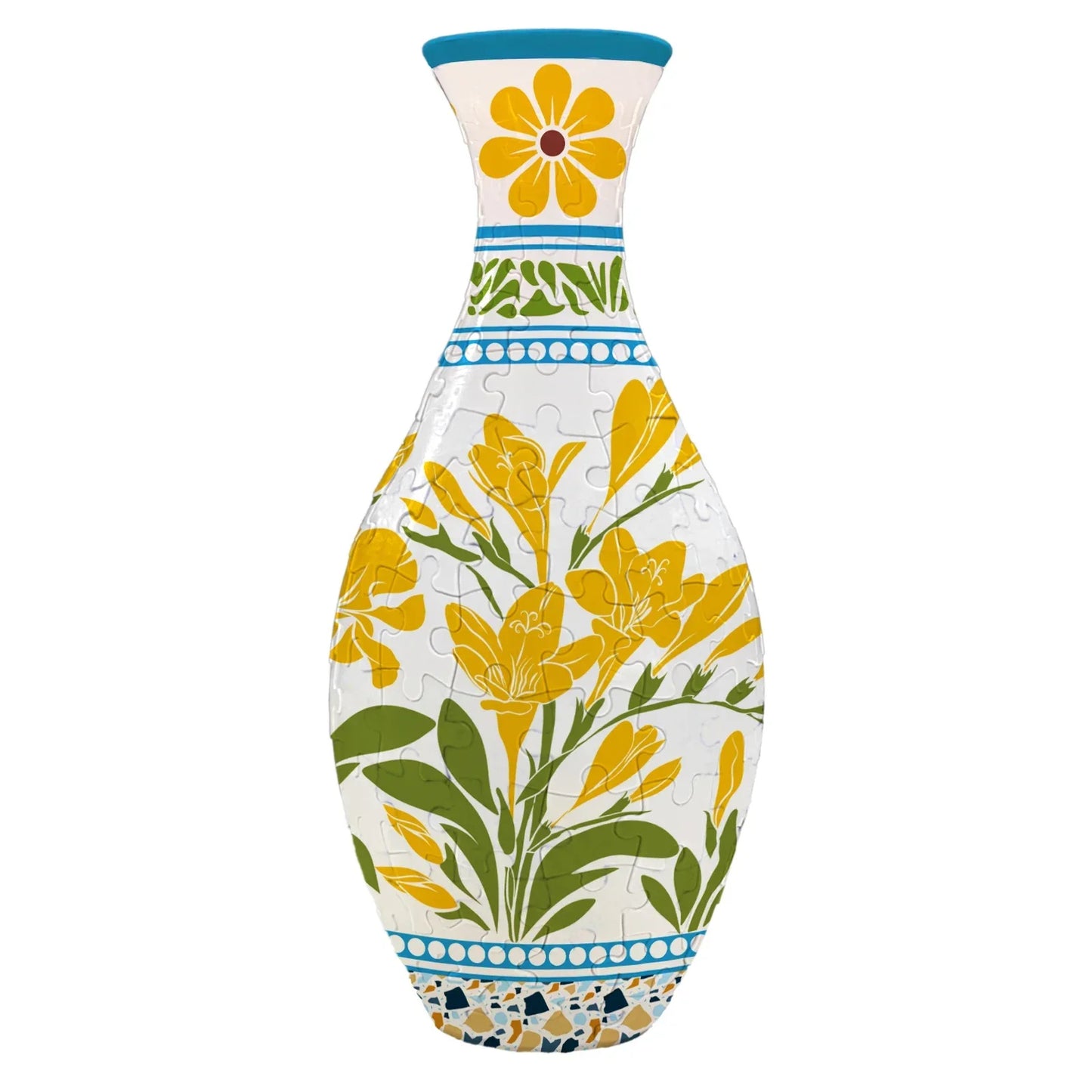 PuzzleVase™ - L'Art du Puzzle Transformé en Vase Unique