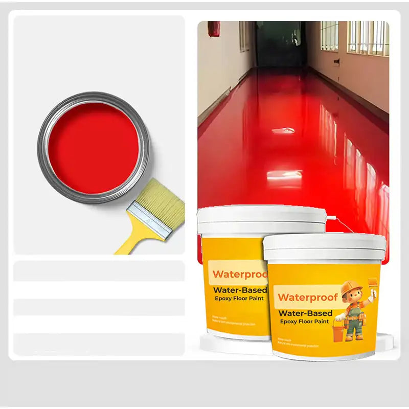 HydroSol™ – Peinture de sol époxy antidérapante à base d'eau