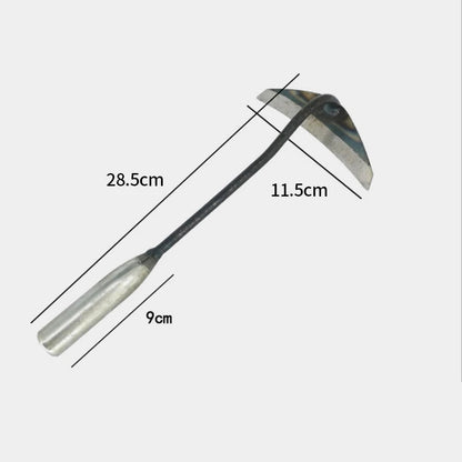 SteelRoot™ — Houe Creuse en Acier Trempé Ultra-Durable pour Jardinage et Désherbage