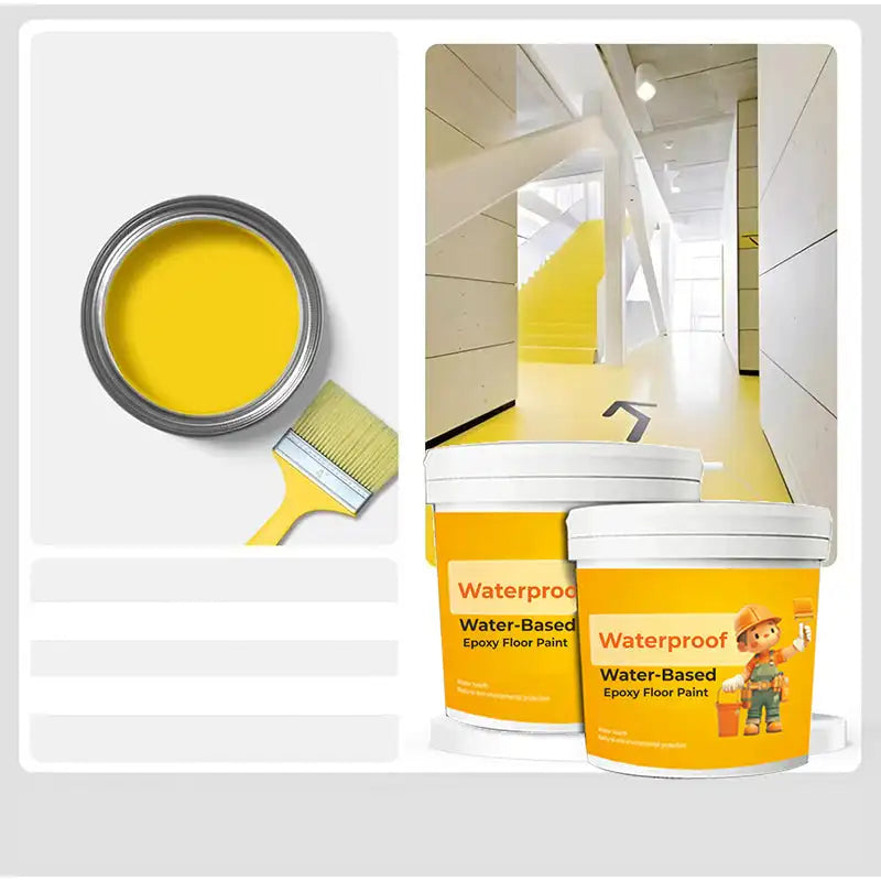 HydroSol™ – Peinture de sol époxy antidérapante à base d'eau